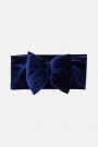 Κορδέλα pillow bow velvet blue