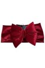 Κορδέλα Pillow bow velvet-red