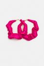 Earrings fuschia